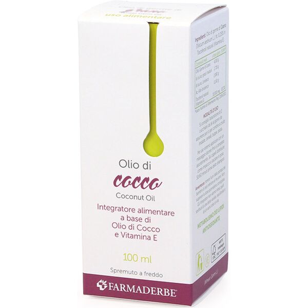 farmaderbe olio cocco 100 ml