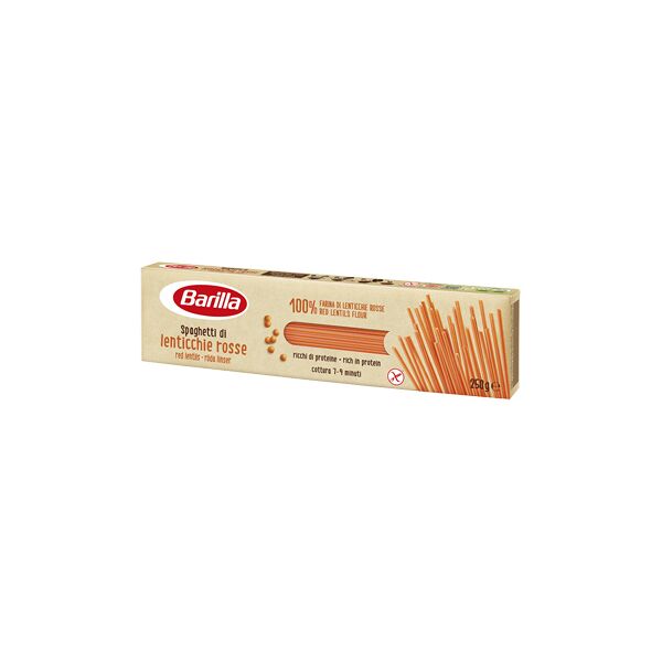 barilla spaghetti di lenticchie rosse 250 g