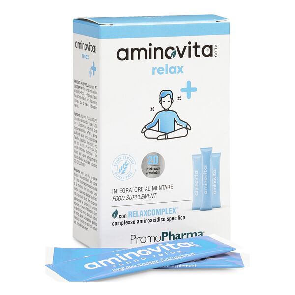 promopharma aminovita plus relax 20 stick da 2 g