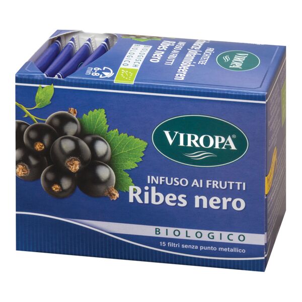 viropa import srl viropa ribes nero bio 15 bustine