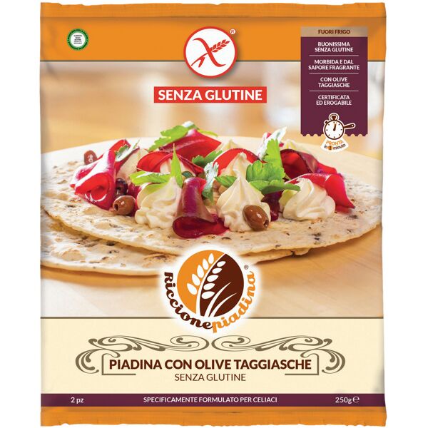 riccione piadina con olive taggiasche 250 g