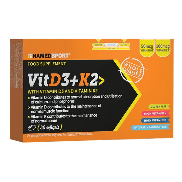 named vitd3+k2 30 softgels