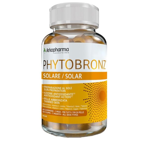 arkofarm srl phytobronz solare 60 gummies