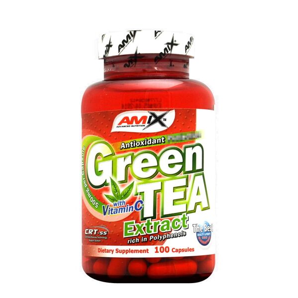 amix green tea extract with vitamin c 100 capsule
