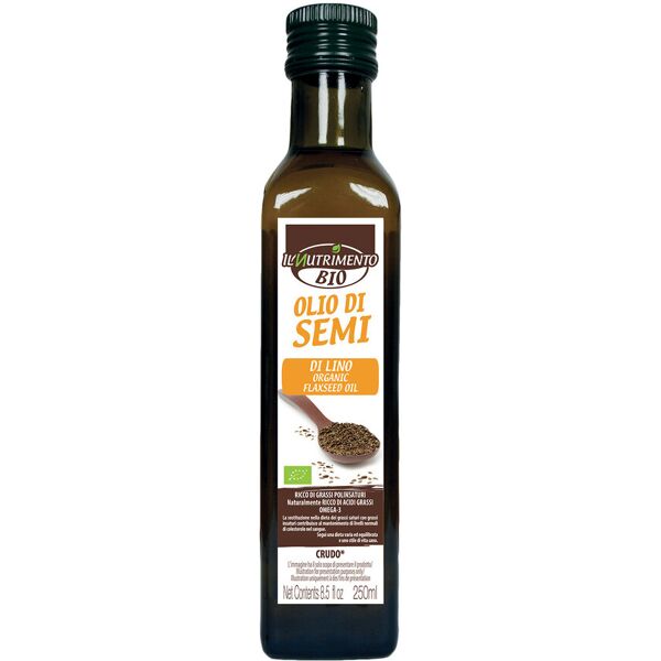 probios bio organic - olio di semi di lino crudo biologico 250ml