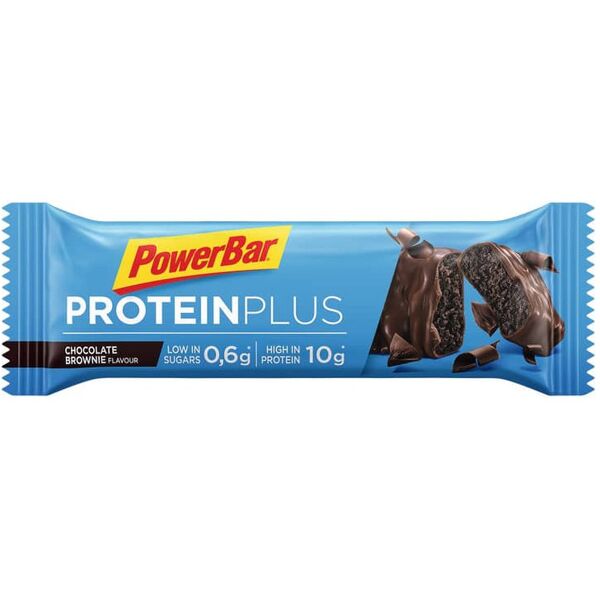 powerbar protein plus bar - low sugar 1 barretta da 35 grammi brownie al cioccolato