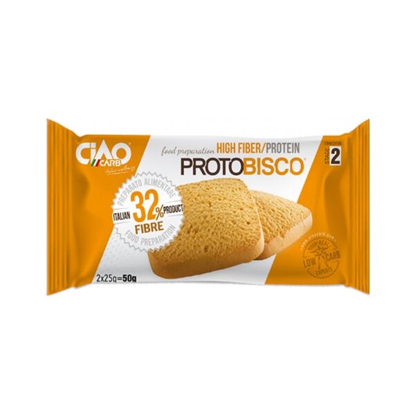 ciaocarb protobisco - stage 2 10 confezioni da 50 grammi vaniglia limone