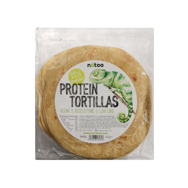 natoo protein tortillas 8 porzioni da 40 grammi