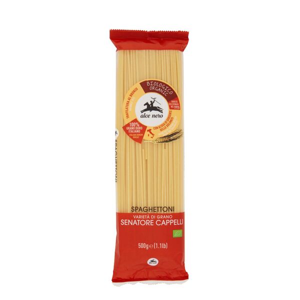alce nero spaghettoni varietà di grano cappelli 500 grammi