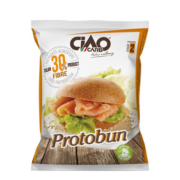 ciaocarb protobun - stage 2 50 grammi sesamo e semi di lino