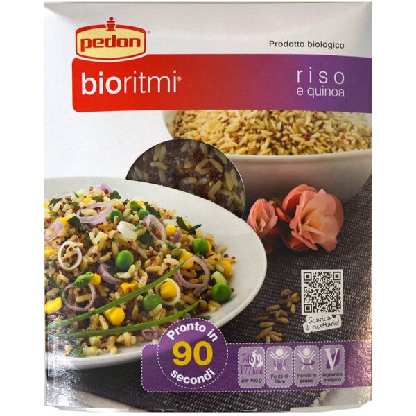 baule volante pedon bioritmi - riso e quinoa 250 grammi