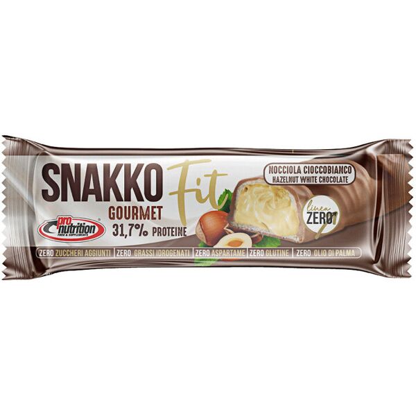 pronutrition snakko fit gourmet 1 barretta da 30 grammi pistacchio