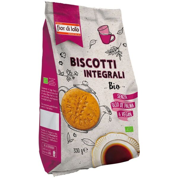 fior di loto biscotti integrali bio 350 grammi