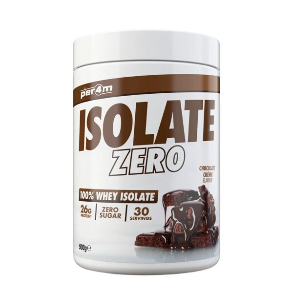 per4m isolate zero 900 grammi cioccolato bianco