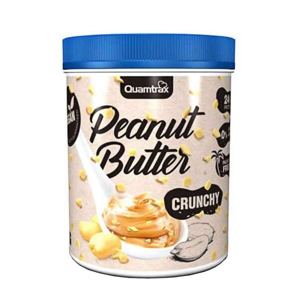 quamtrax nutrition peanut butter crunchy 1000 grammi