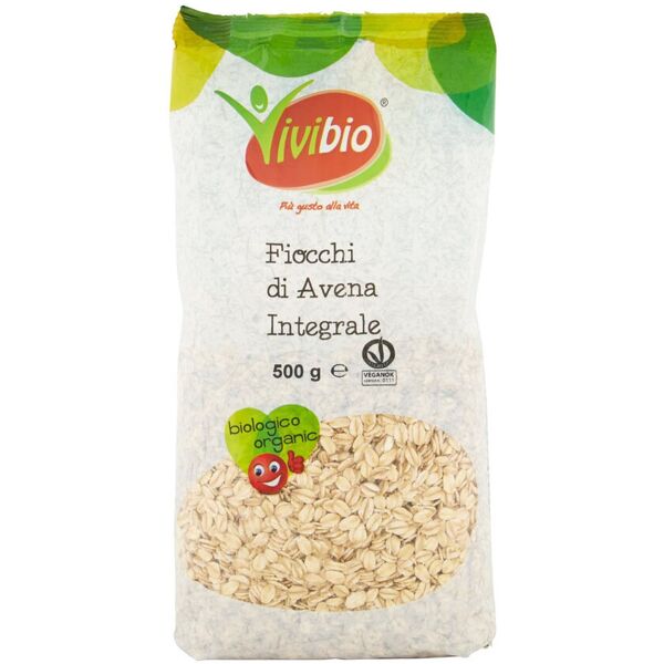 vivibio fiocchi di avena integrale 500 grammi