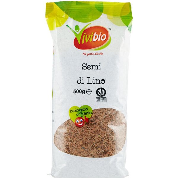 vivibio semi di lino 500 grammi