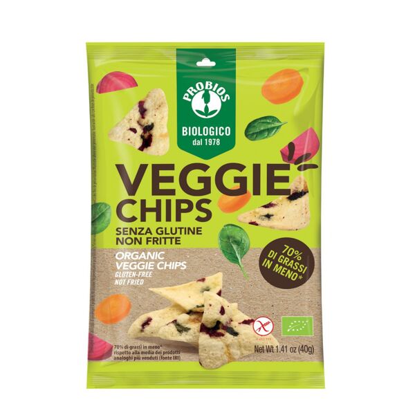 probios veggie chips 40 grammi
