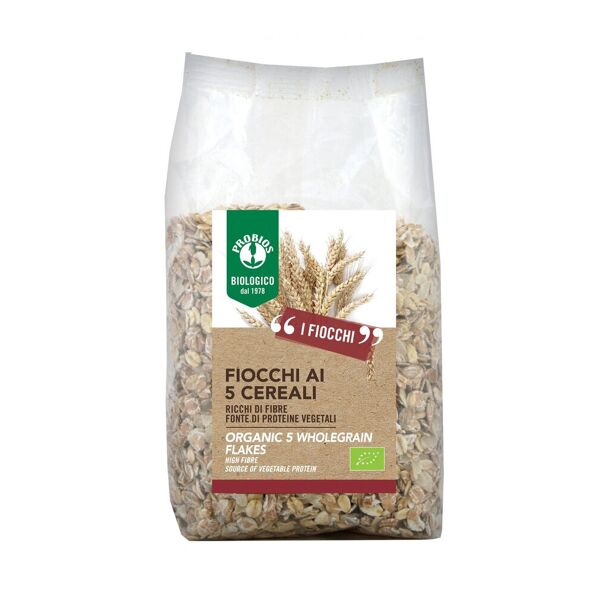 probios easy to go - fiocchi 5 cereali 500 grammi