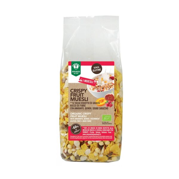 probios easy to go - crispy fruit muesli senza glutine 325 grammi