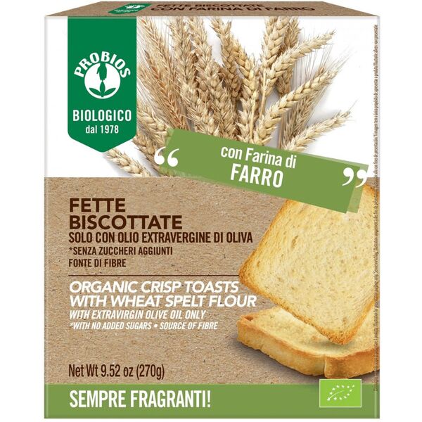 probios fette biscottate di farro 270 grammi