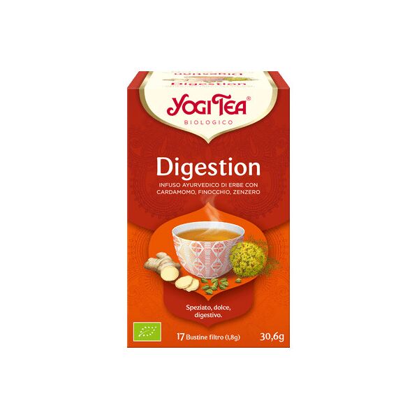 yogi tea - digestion 17 bustine da 1,8 grammi