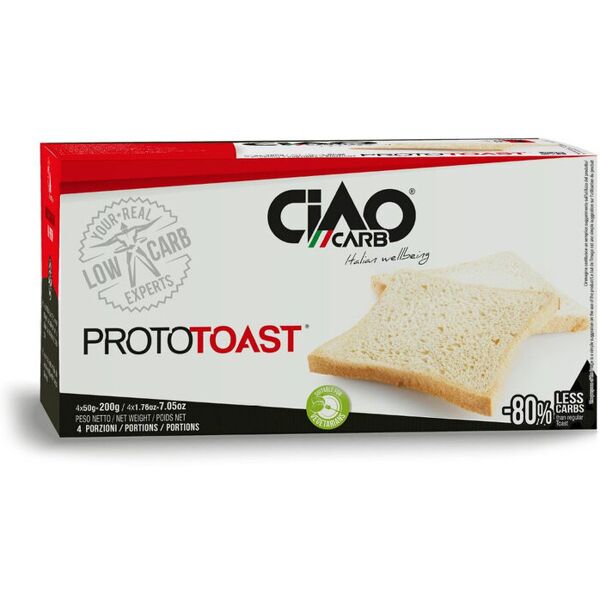 ciaocarb prototoast - stage 1 4 confezioni da 50 grammi semi oleosi