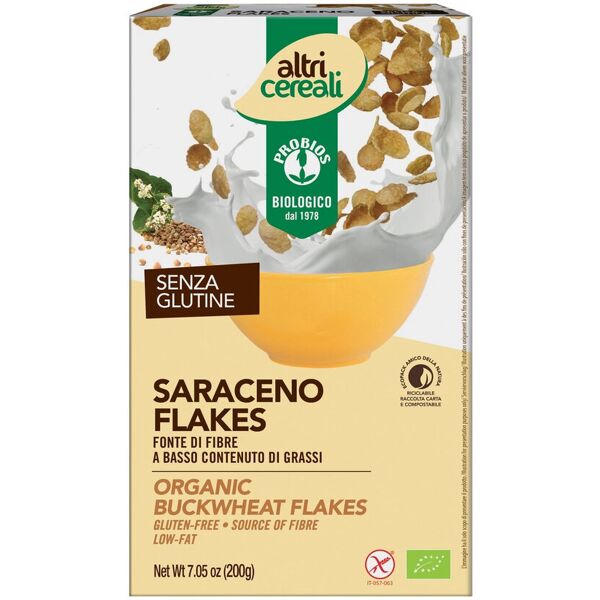 probios altri cereali - saraceno flakes 200 grammi