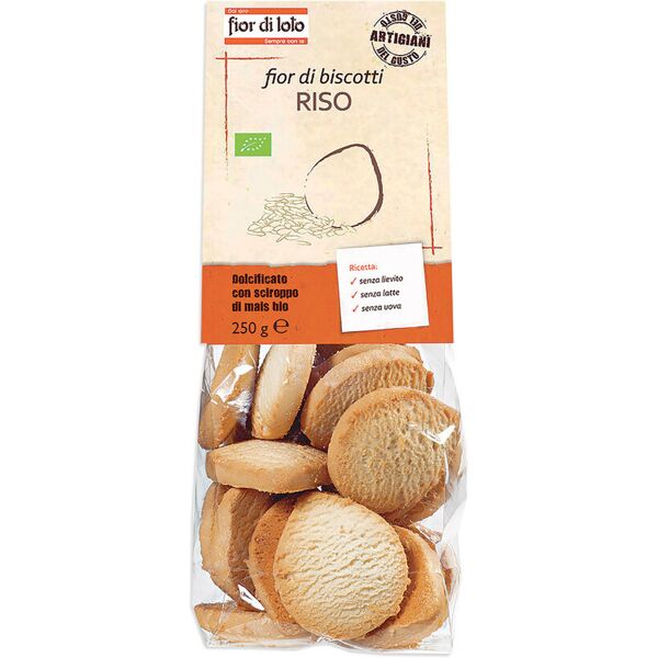 fior di loto fior di biscotti - riso 250 grammi