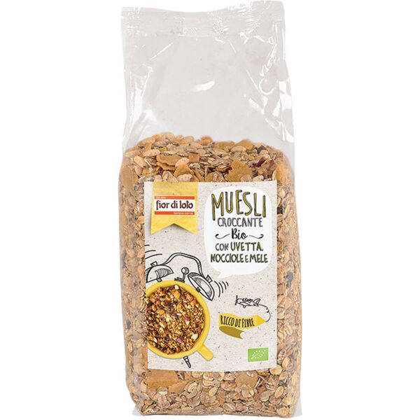 fior di loto muesli croccante biologico 750 grammi