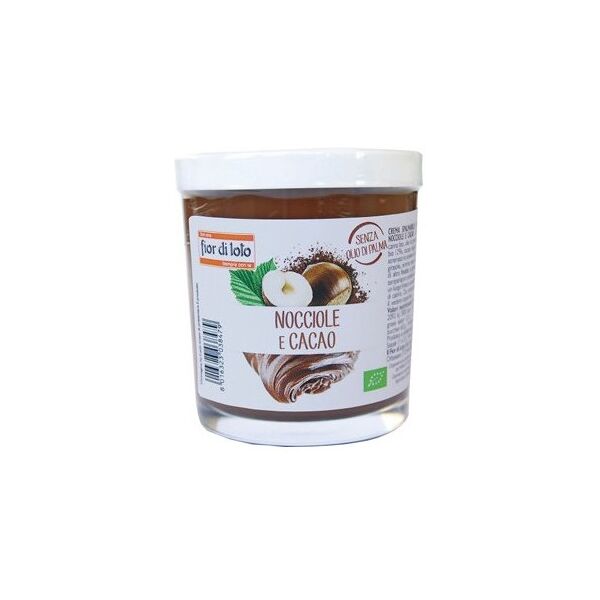 fior di loto crema di nocciole e cacao bio 200 grammi