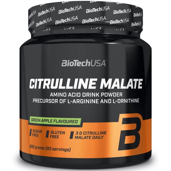 biotech usa citrulline malate 300 grammi mela verde