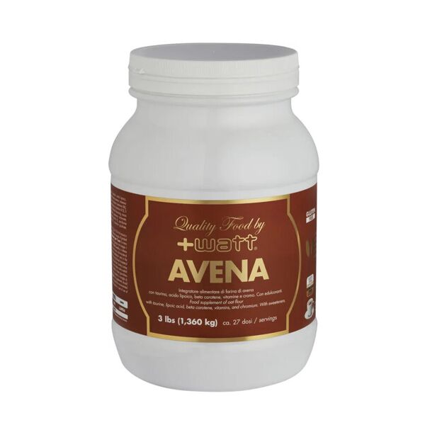 +watt quality food - avena 1360 grammi cacao