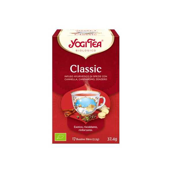 yogi tea - classic 17 bustine da 2,2 grammi