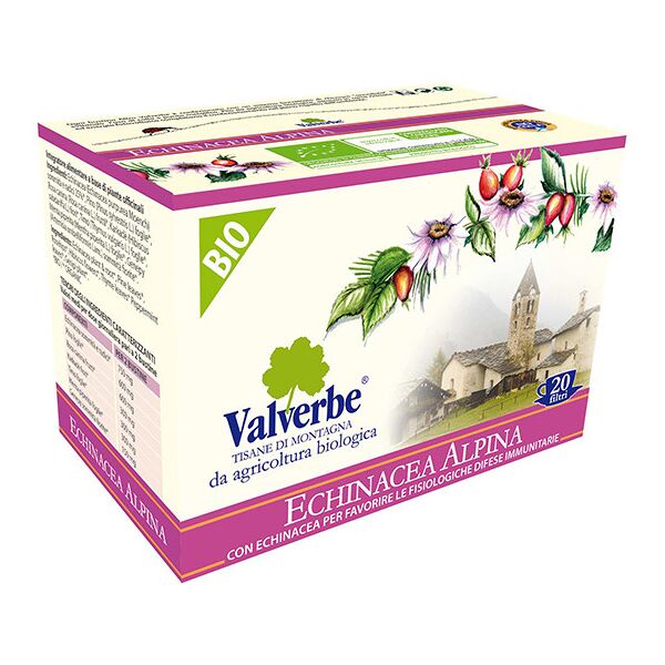 valverbe echinacea alpina 20 filtri da 1,5 grammi