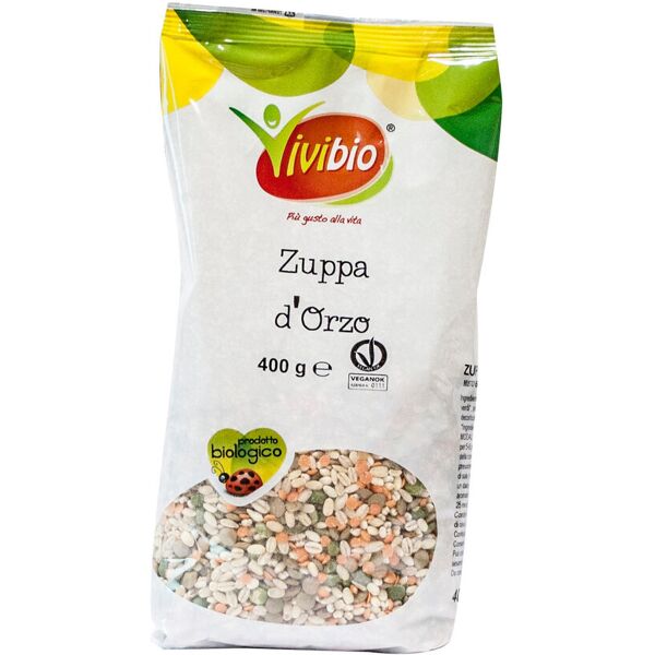 vivibio zuppa d'orzo 400 grammi