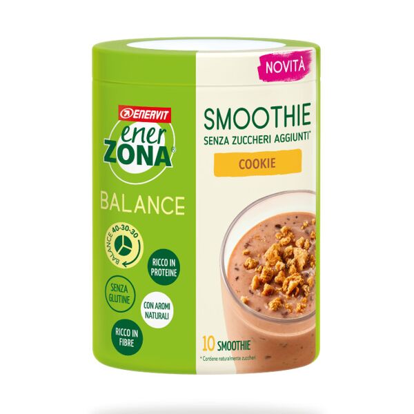 enerzona balance - smoothie 300 g frutti di bosco