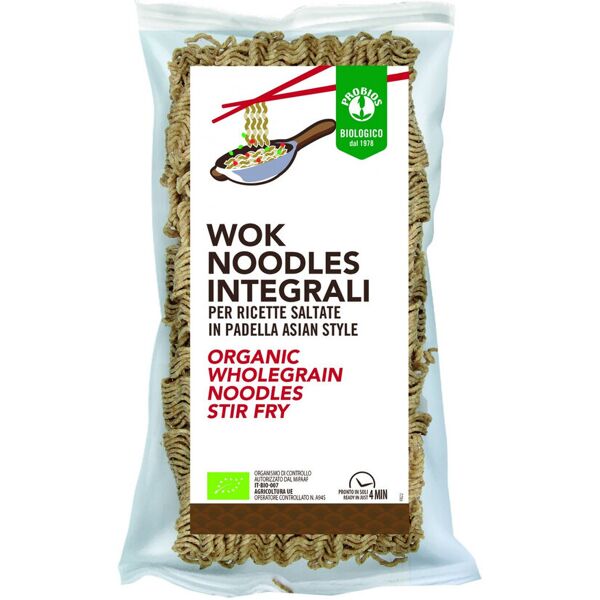 probios wok - noodles integrali 250 grammi