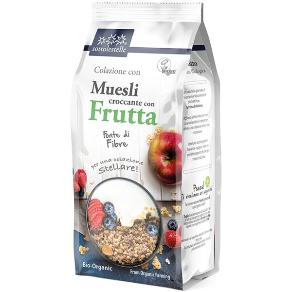 sotto le stelle muesli croccante con frutta 350 grammi