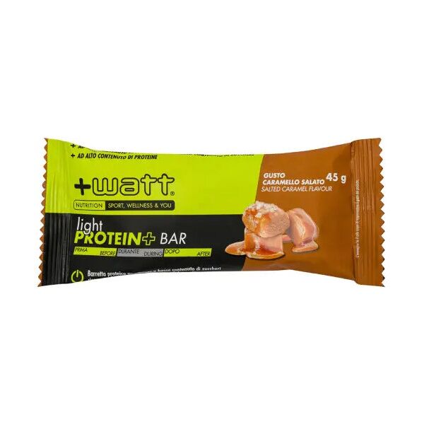 +watt light protein+ bar 45 g caramello salato