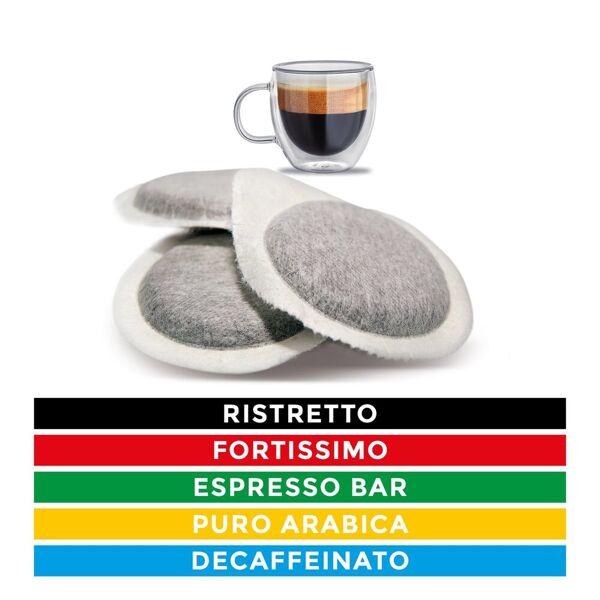 neroristretto kit assaggio 50 cialde in cartafiltro