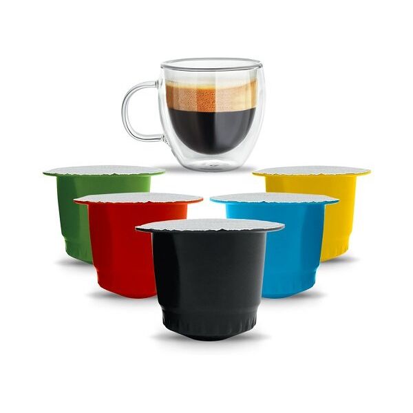 neroristretto kit assaggio caffé 50 capsule compatibili nespresso®*