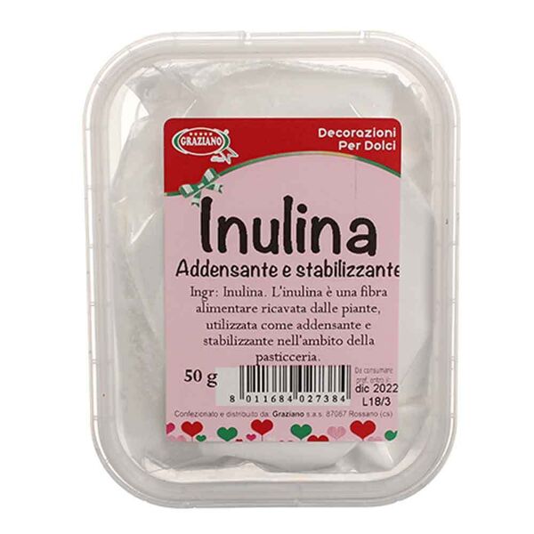 graziano inulina addensante vegetale in polvere 50 g