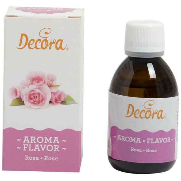 aroma liquido per dolci gusto rosa flaconcino da 50 g decora