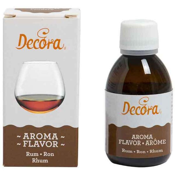 aroma liquido per dolci gusto rum flaconcino da 50 g decora