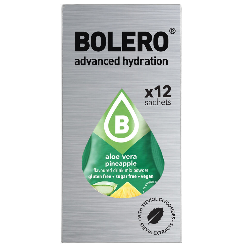 Bolero Drink Mix Aloe Vera Pineapple 12 Sticks X 3 Gr