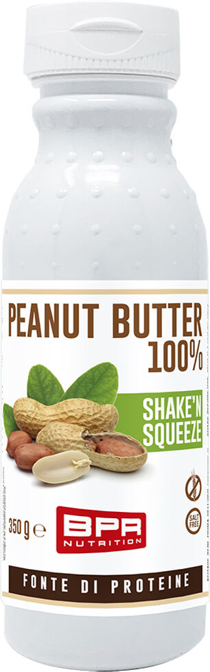 Bpr Nutrition Peanut Butter 100% Shake'N Squeeze 350 Gr