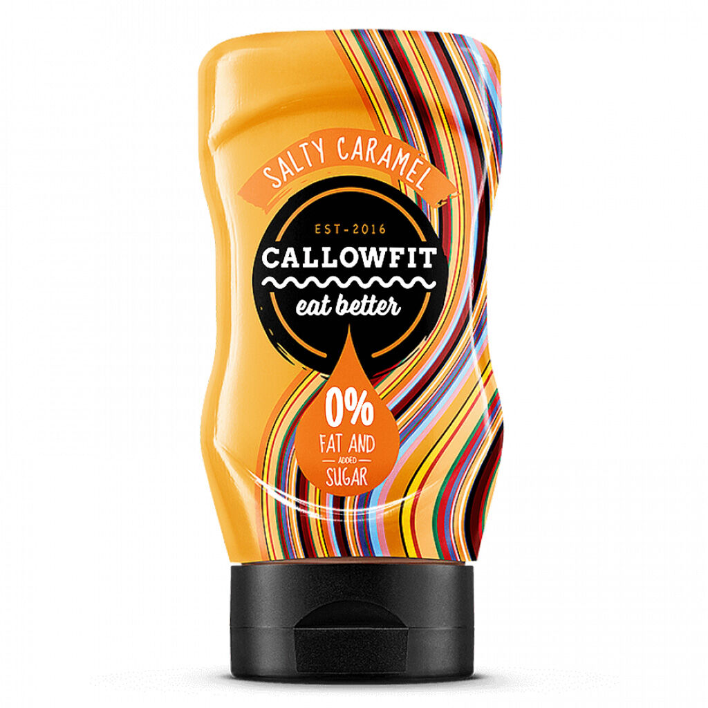 Callowfit Salty Caramel Sauce 300 Ml