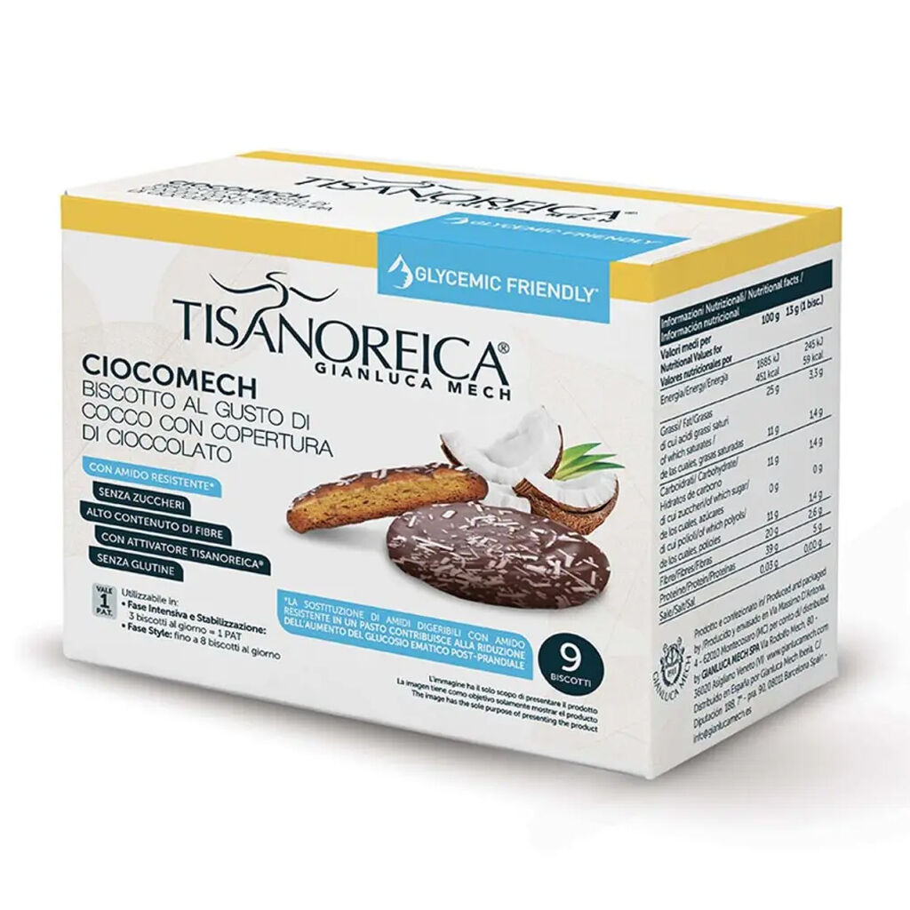 Tisanoreica Ciocomech Cocco 9 Biscotti