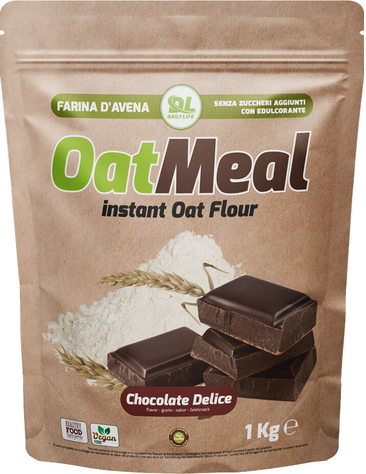 Daily Life Oatmeal Instant 1 Kg Cioccolato